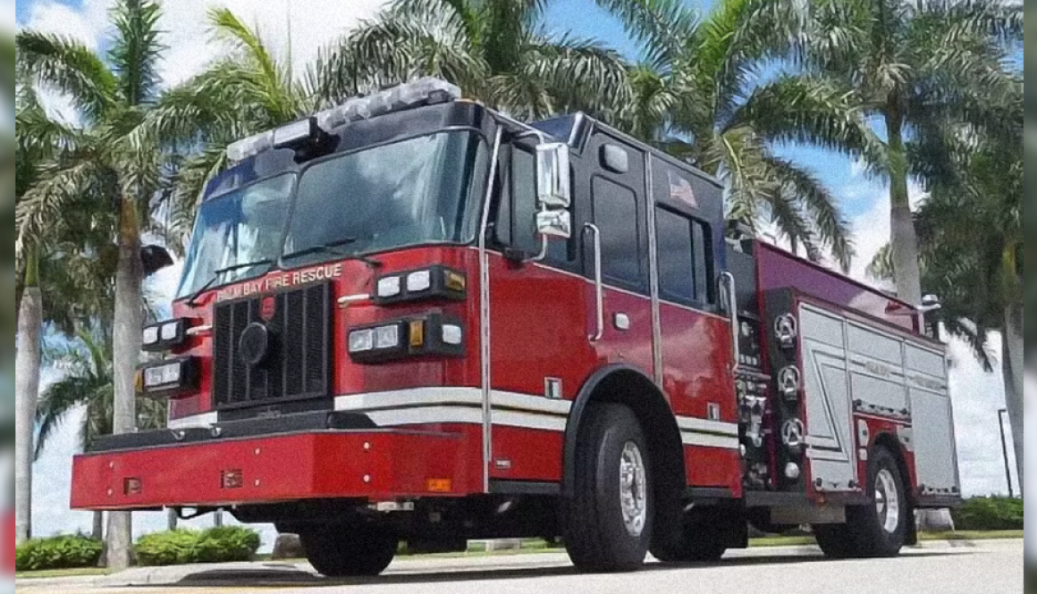 PALM BAY FIRE DEPARTMENT FIRE TRUCK