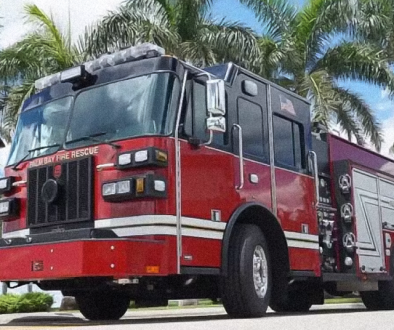 PALM BAY FIRE DEPARTMENT FIRE TRUCK