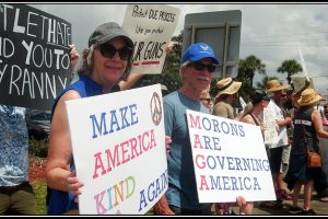 Photo Gallery of No Kings Protest In Palm Bay