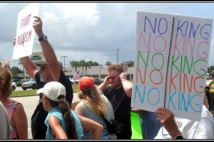 No Kings Protest- Palm Bay Florida-Photos by Jason Collins.