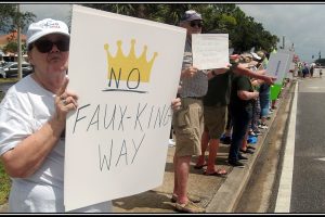 Photo Gallery of No Kings Protest In Palm Bay