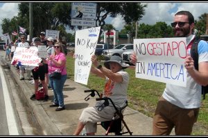 Photo Gallery of No Kings Protest In Palm Bay