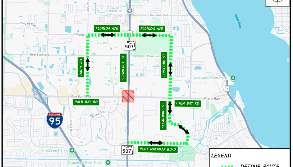 Weekend Road Closure