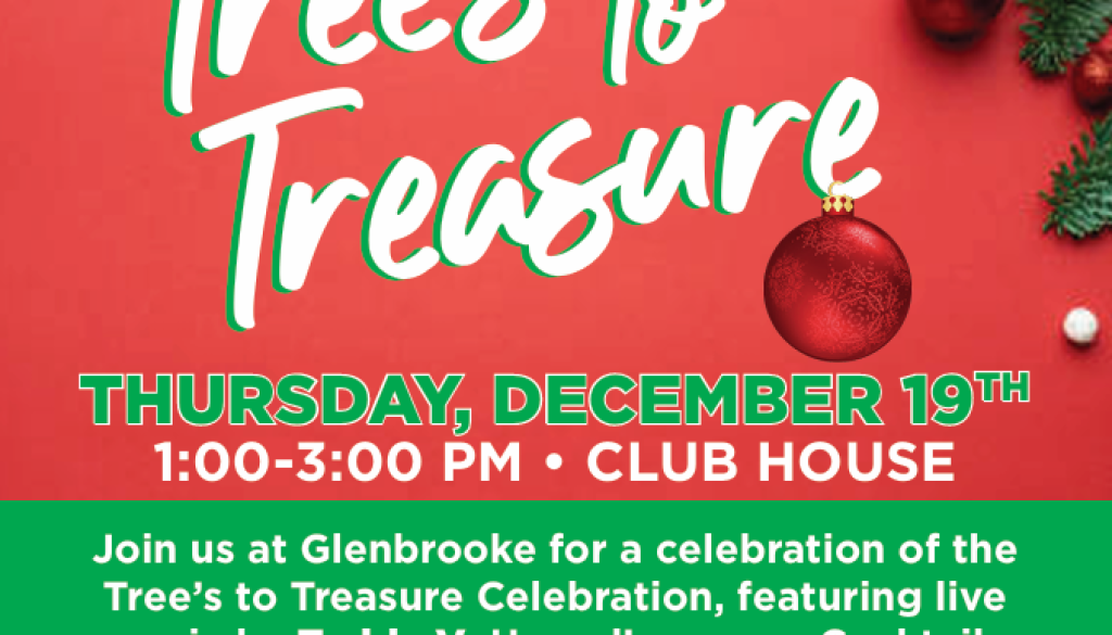 Trees to Treasure Holiday Celebration at Glenbrooke Palm Bay Senior Living